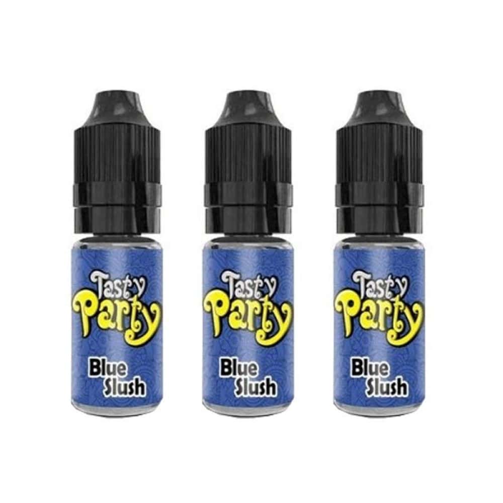 Blue Slush | Tasty Party 10ml Nic Salt E Liquid 3 Pack | Wolfvapes
