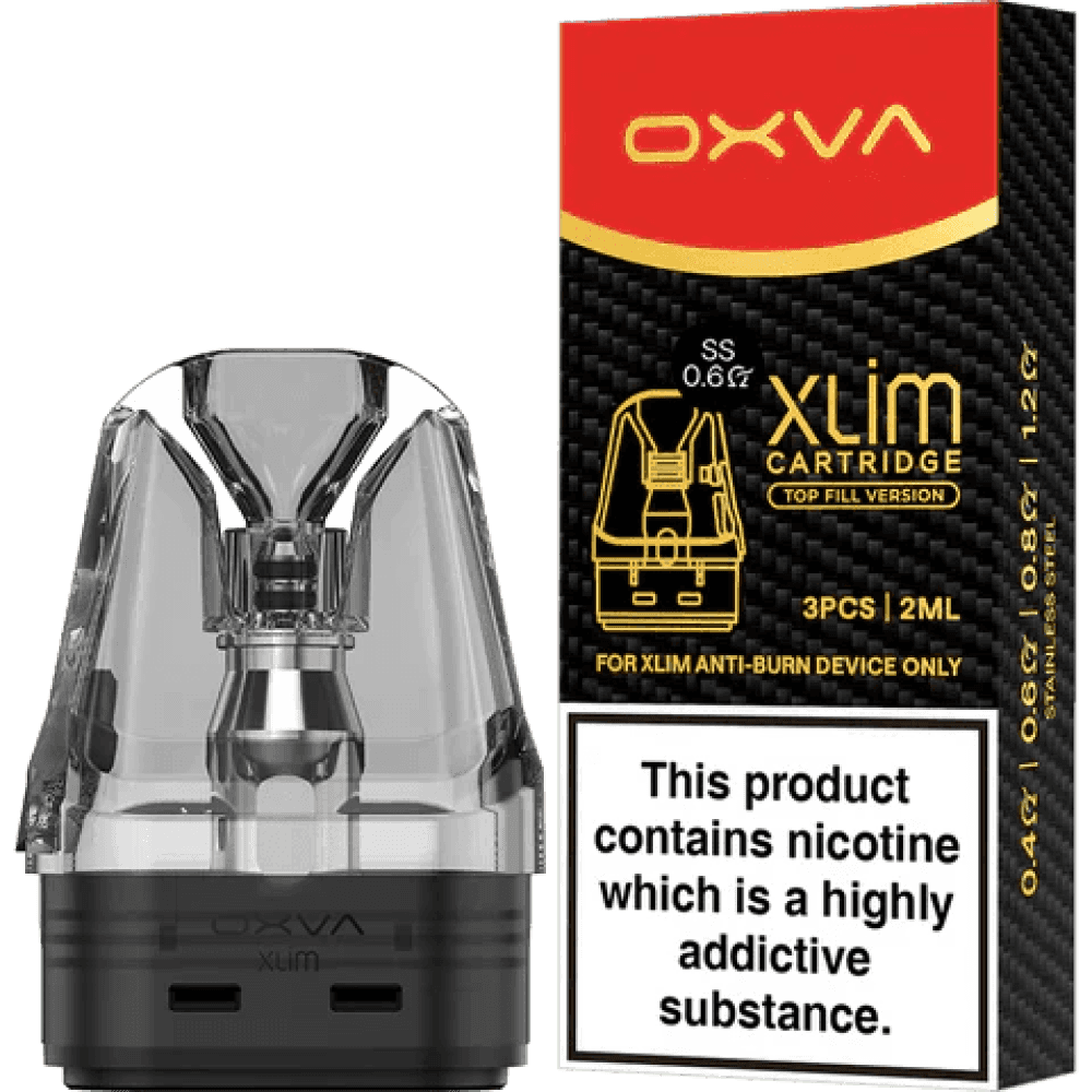OXVA Xlim SS Replacement Pods (Pack of 3)