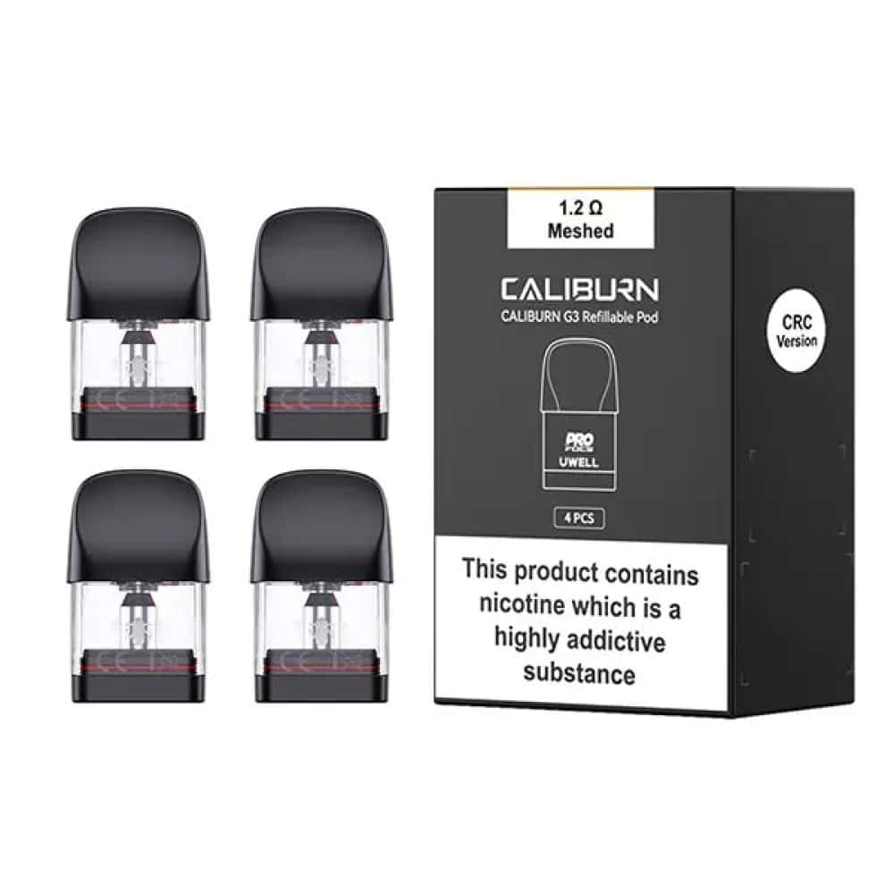 Uwell Caliburn G3 Replacement Pod (Pack of 4)