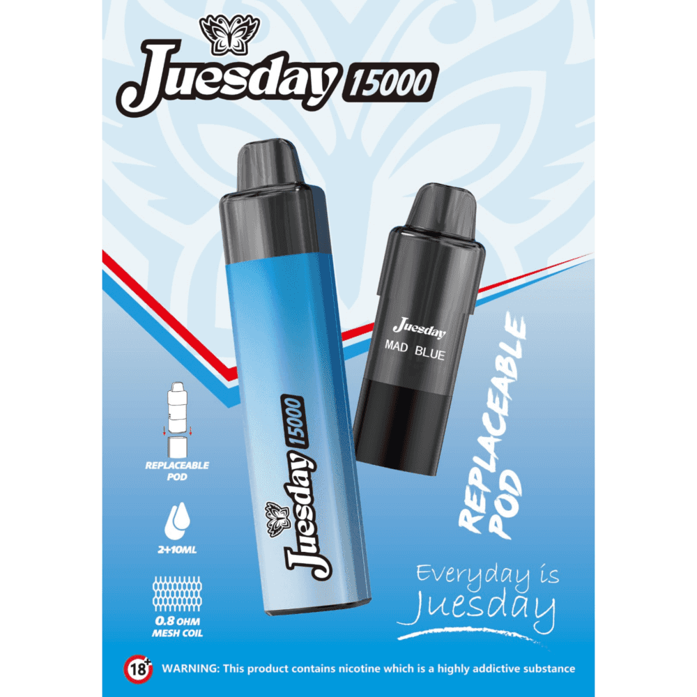 Juesday 15k Replacement Pods Box of 10