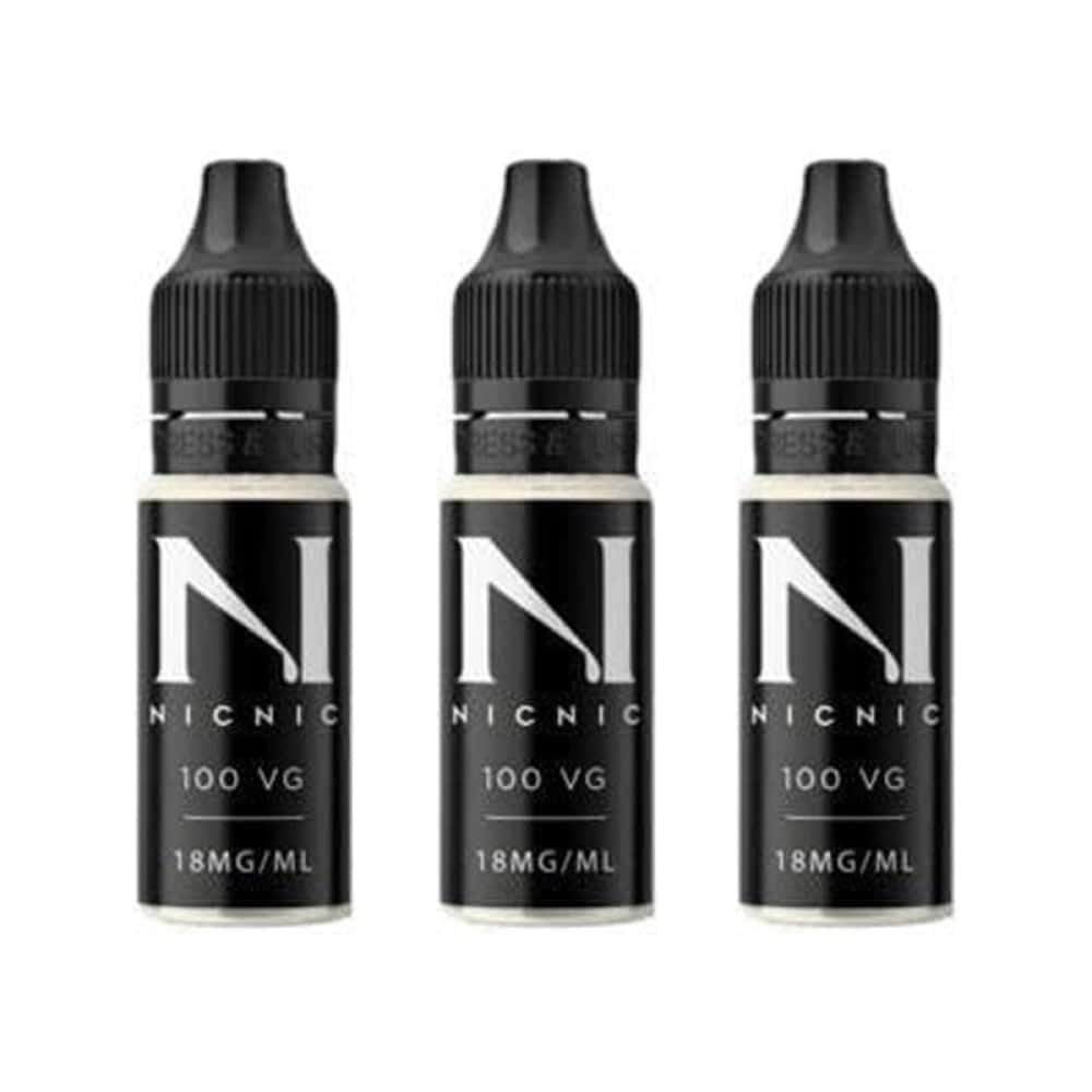 Nic Nic 100VG Nicotine Shot | 18MG | Wolfvapes