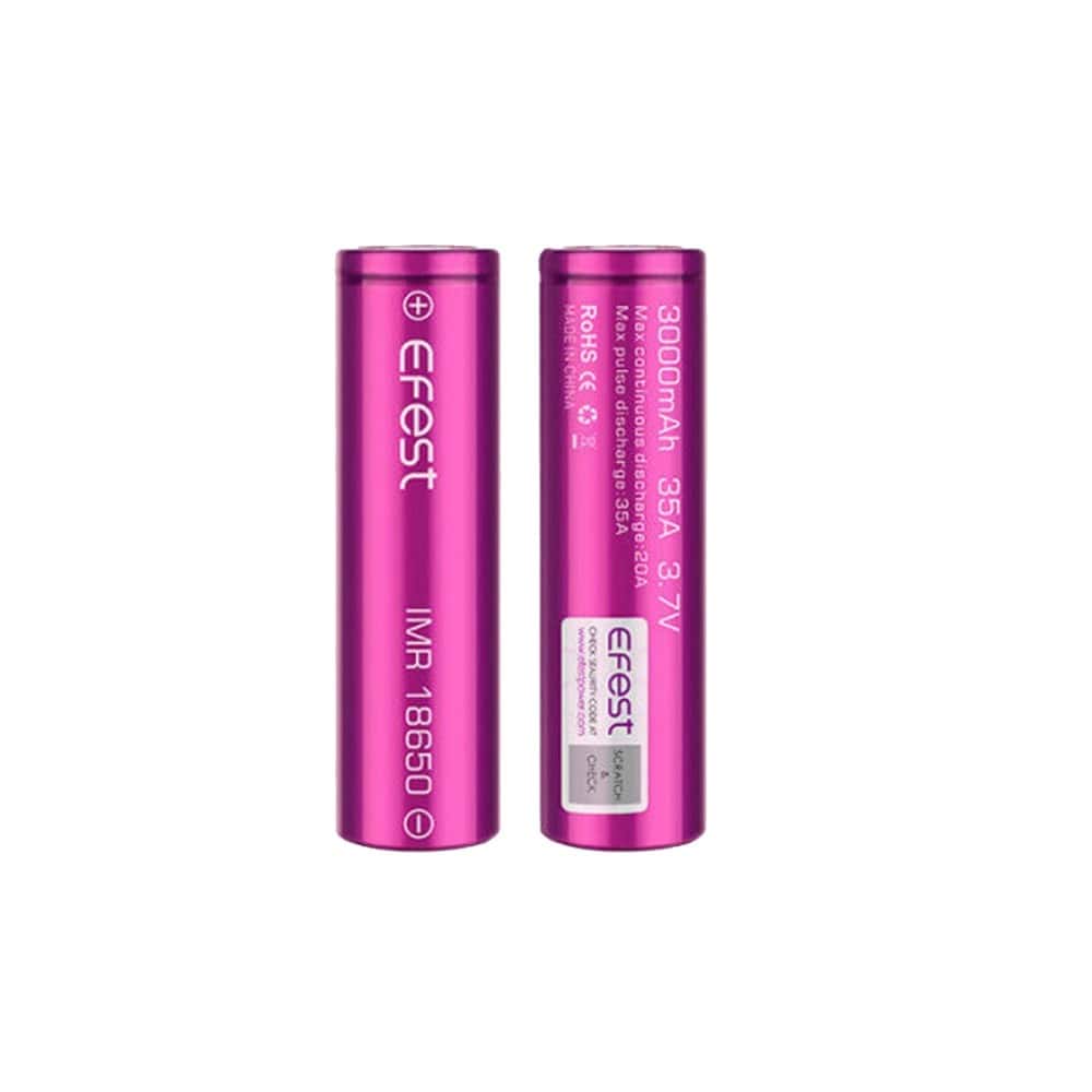 Efest 18650 Battery 3000mAh | 35A | Wolfvapes
