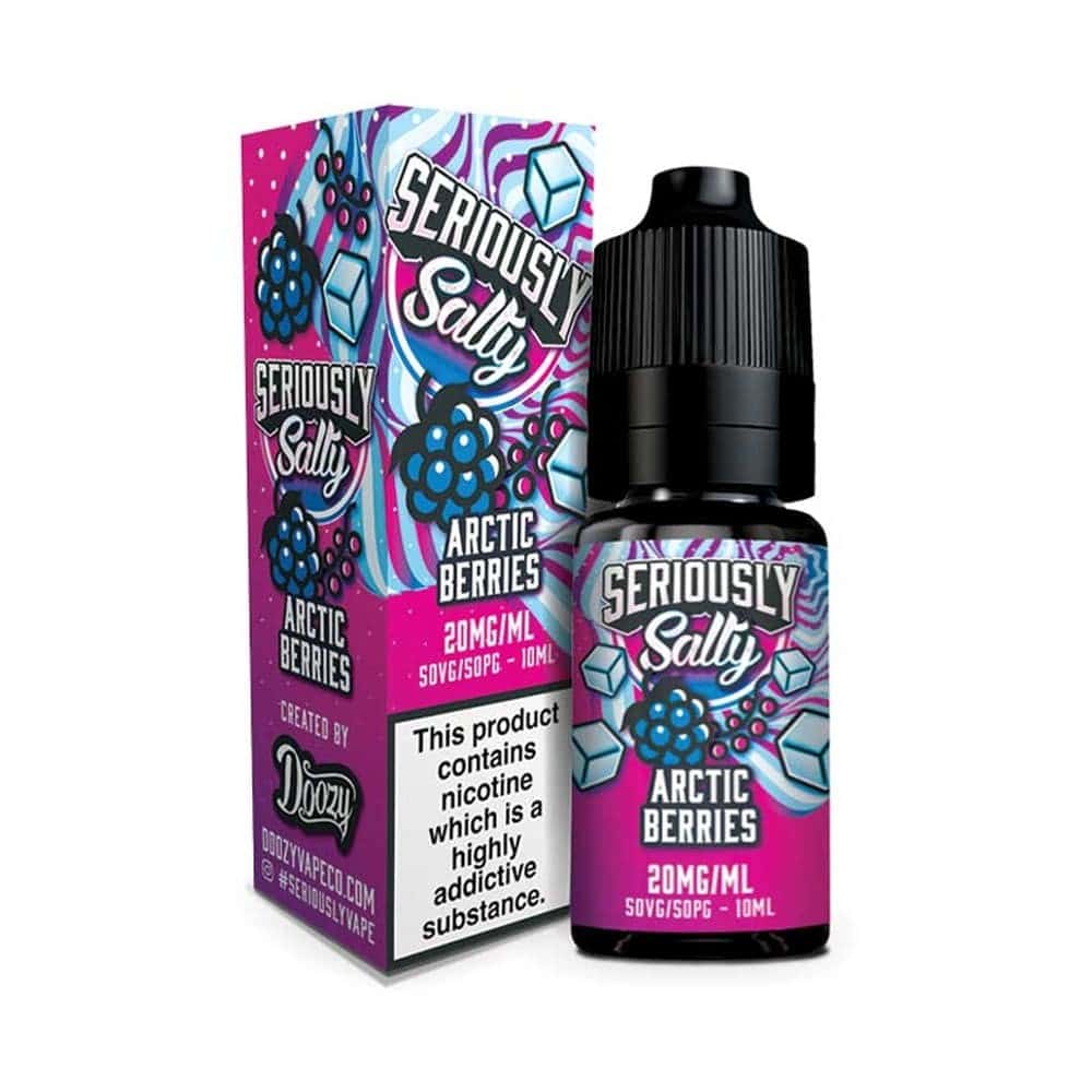 Doozy Vape Seriously Salty Nic Salt 10ml E-Liquid Box of 10