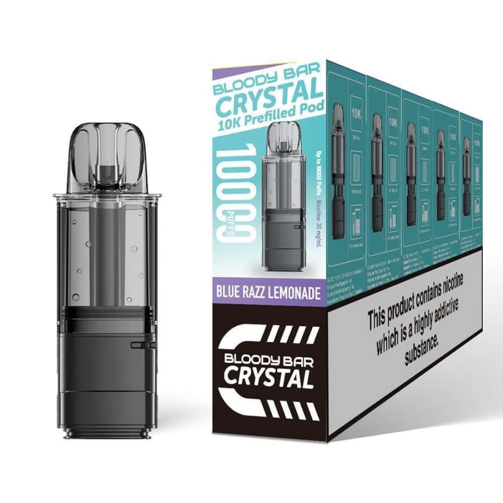 Bloody Bar Crystal 10k Replacement Pods Pack of 5