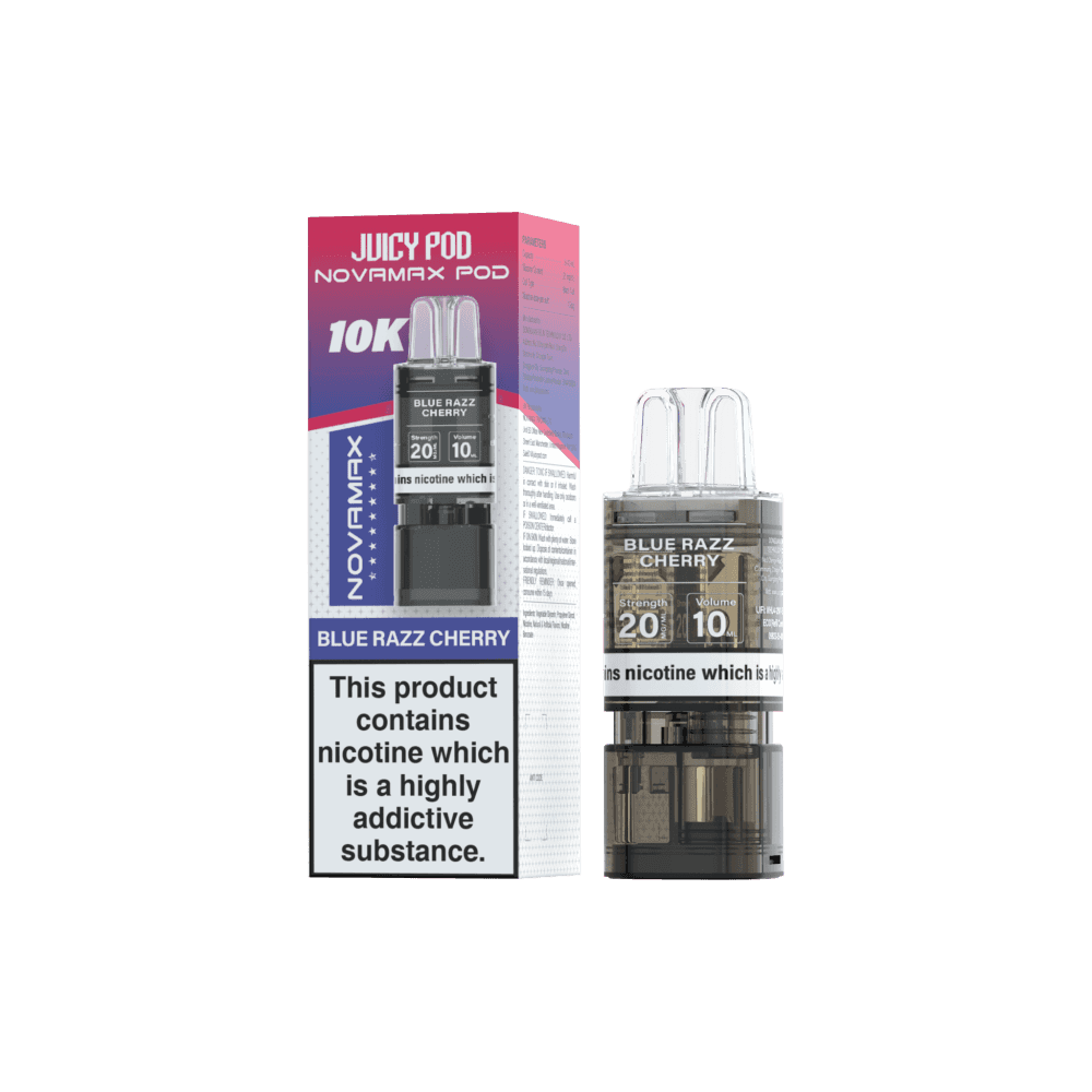 Juicy Pod Novamax 10k Replacement Pods Pack of 10