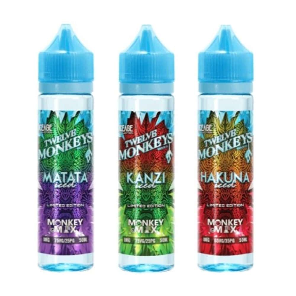 Twelve Monkeys Iced 50ml Shortfill