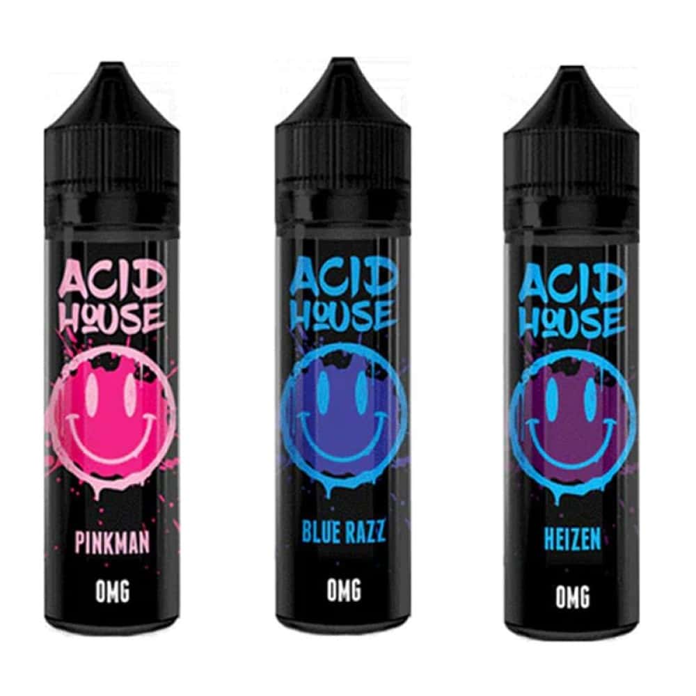 Acid House Shortfill 50ml E-Liquid | 0mg | Wolfvapes
