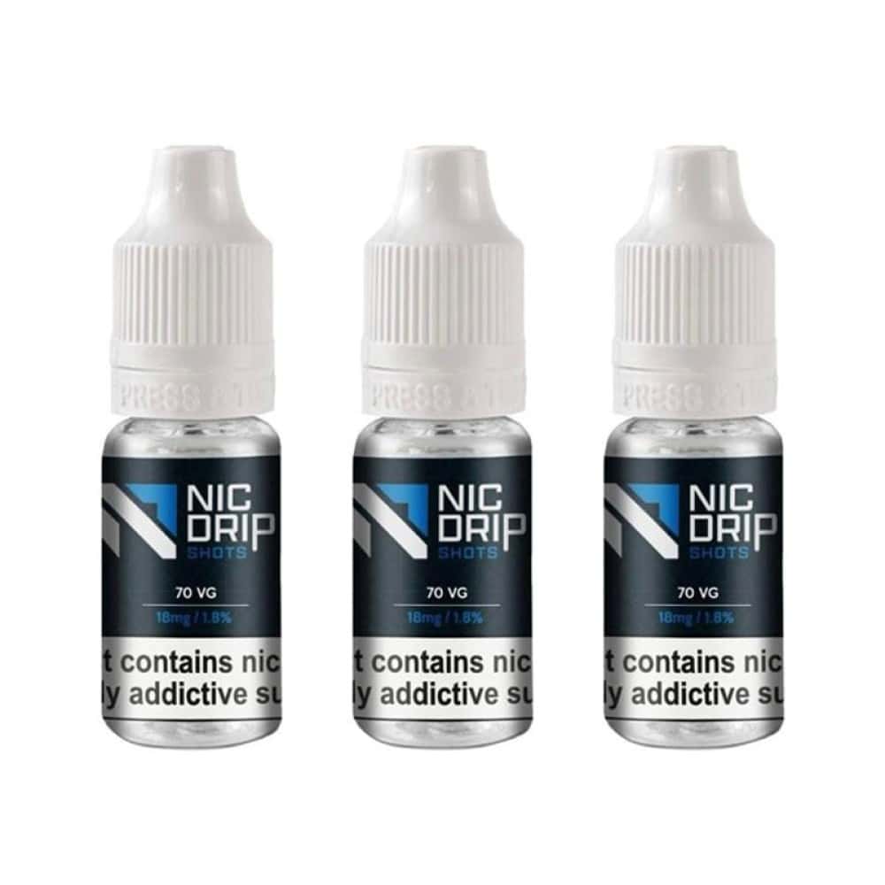NIC DRIP - 70VG - 18MG - NICOTINE SHOT