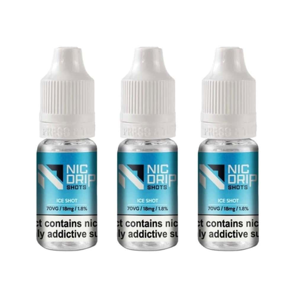 NIC DRIP - 70VG - 18MG - ICE SHOT