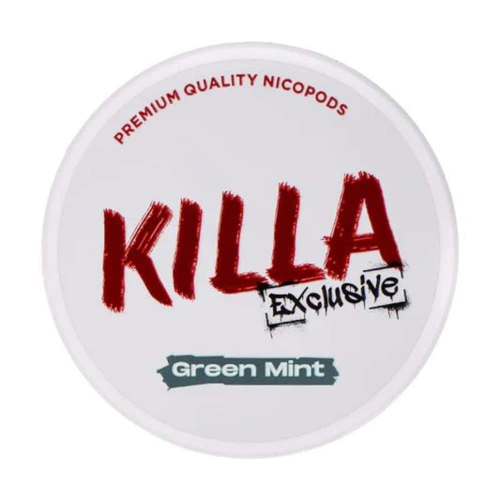 Killa Nicopods - Green Mint - 12.8mg - Box of 10