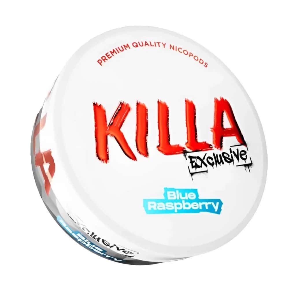 Killa Nicopods - Blue Raspberry - 12.8mg - Box of 10