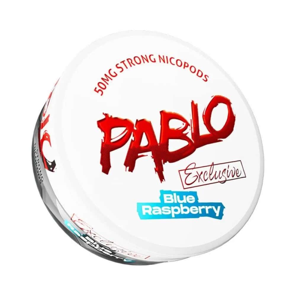 Pablo Nicopods - Blue Raspberry - 30mg - Box of 10