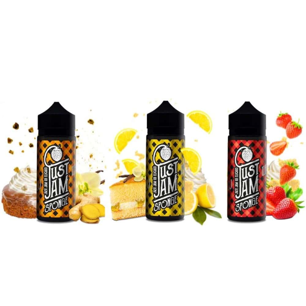 Just Jam Sponge 100ml Shortfill