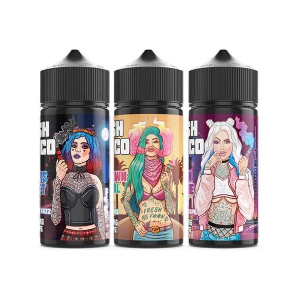 Fresh Vape Co 100ml Shortfill