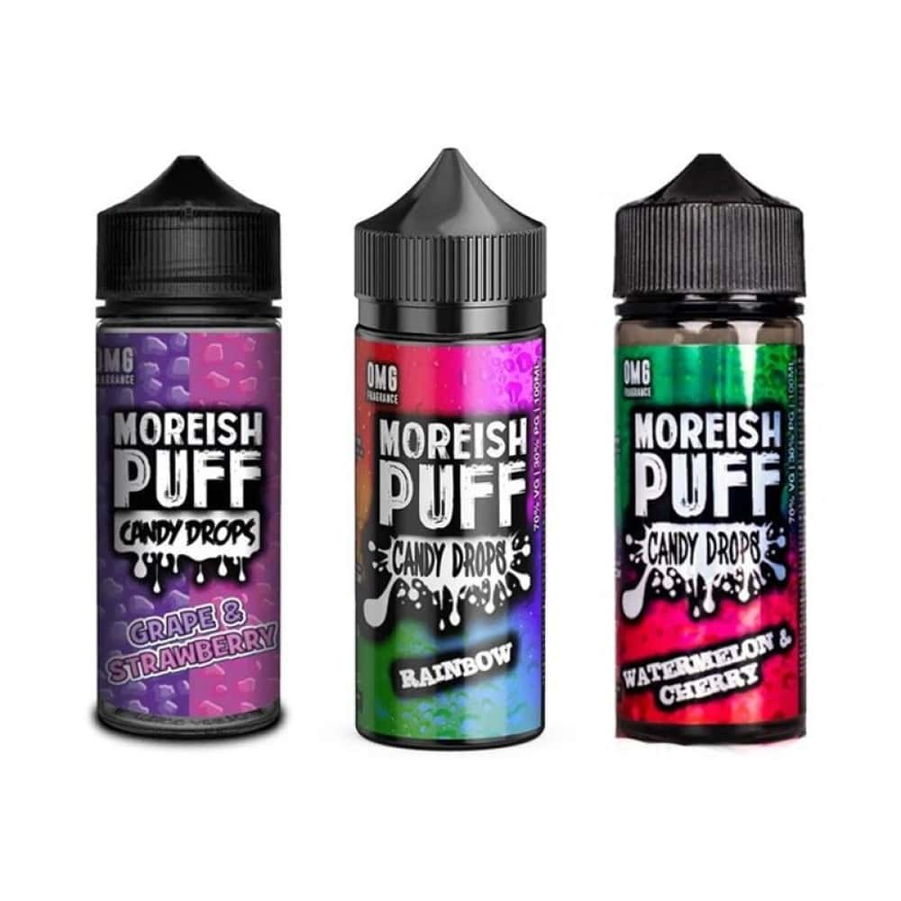 Moreish Puff Candy Drops 100ML Shortfill