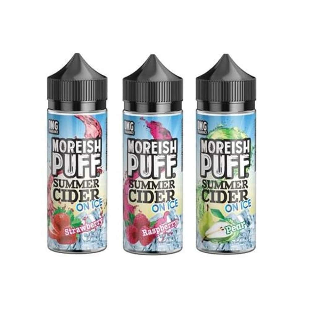 Moreish Puff Summer Cider On Ice 100ML Shortfill