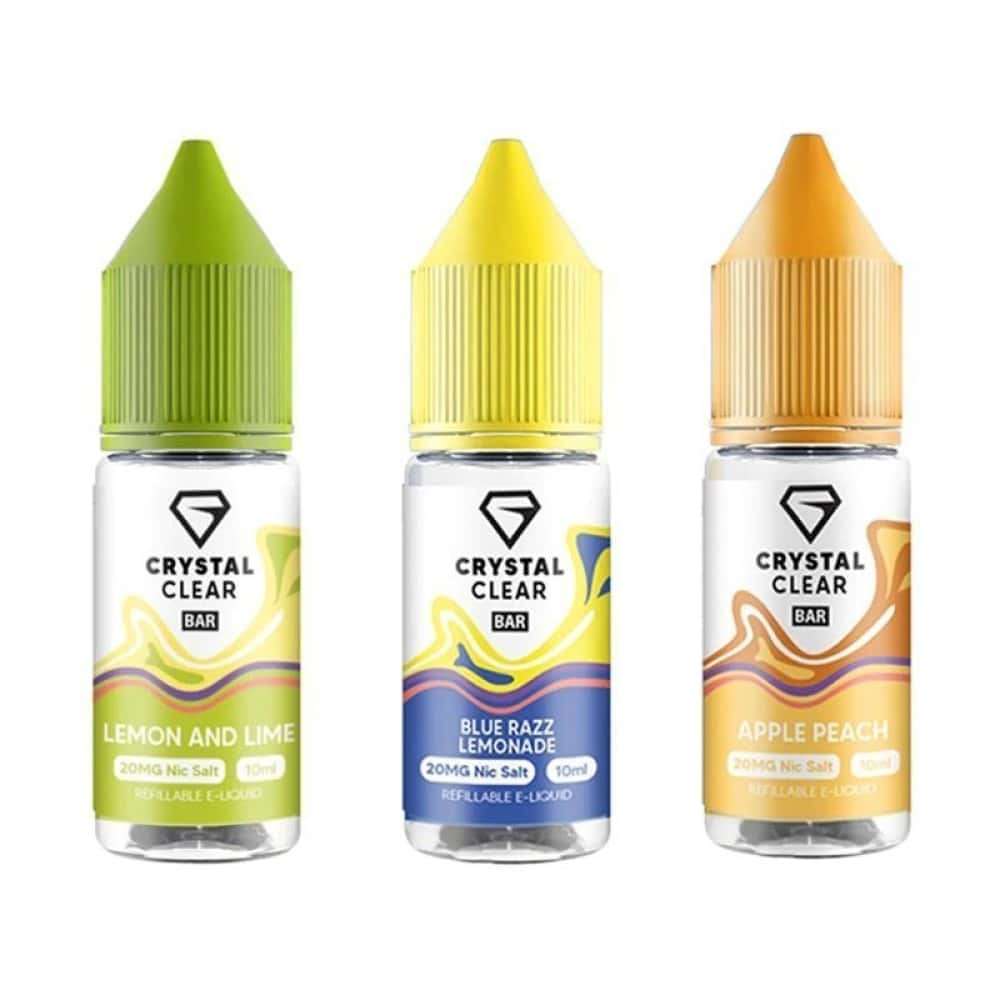 Crystal Clear 10ml Nic Salts