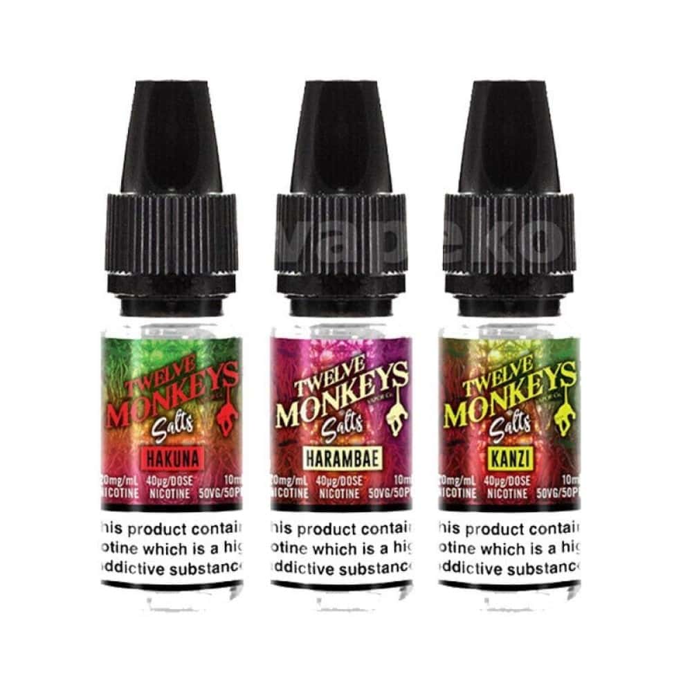 Twelve Monkeys 10ML Nic Salt