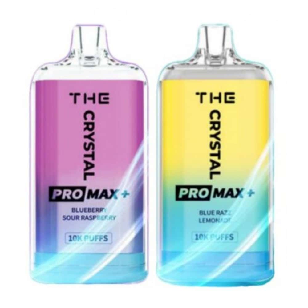 The Crystal Pro Max + 10000 Prefilled Vape Kit