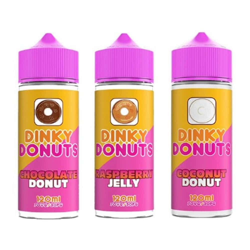 Dinky Donuts Shortfill 100ml E-Liquid | 0mg | Wolfvapes