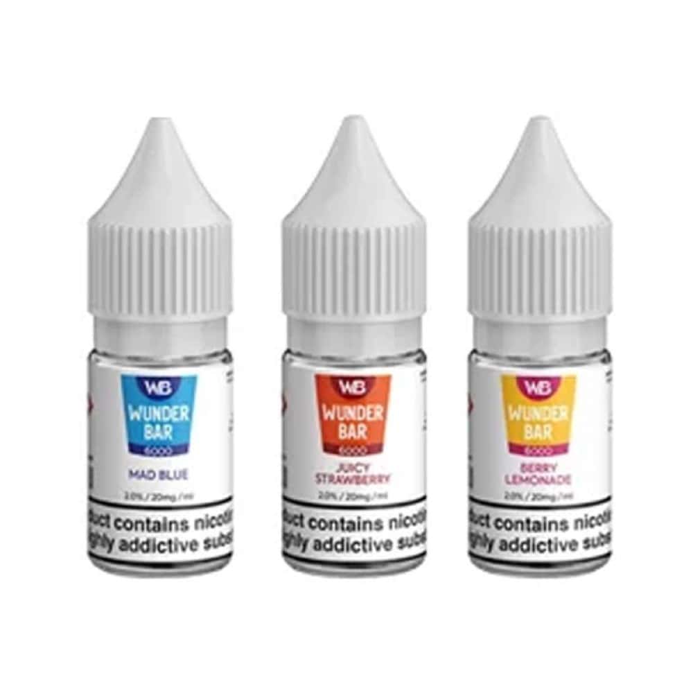Wundar Bar 6000 Nic Salt 10ml - Box Of 10