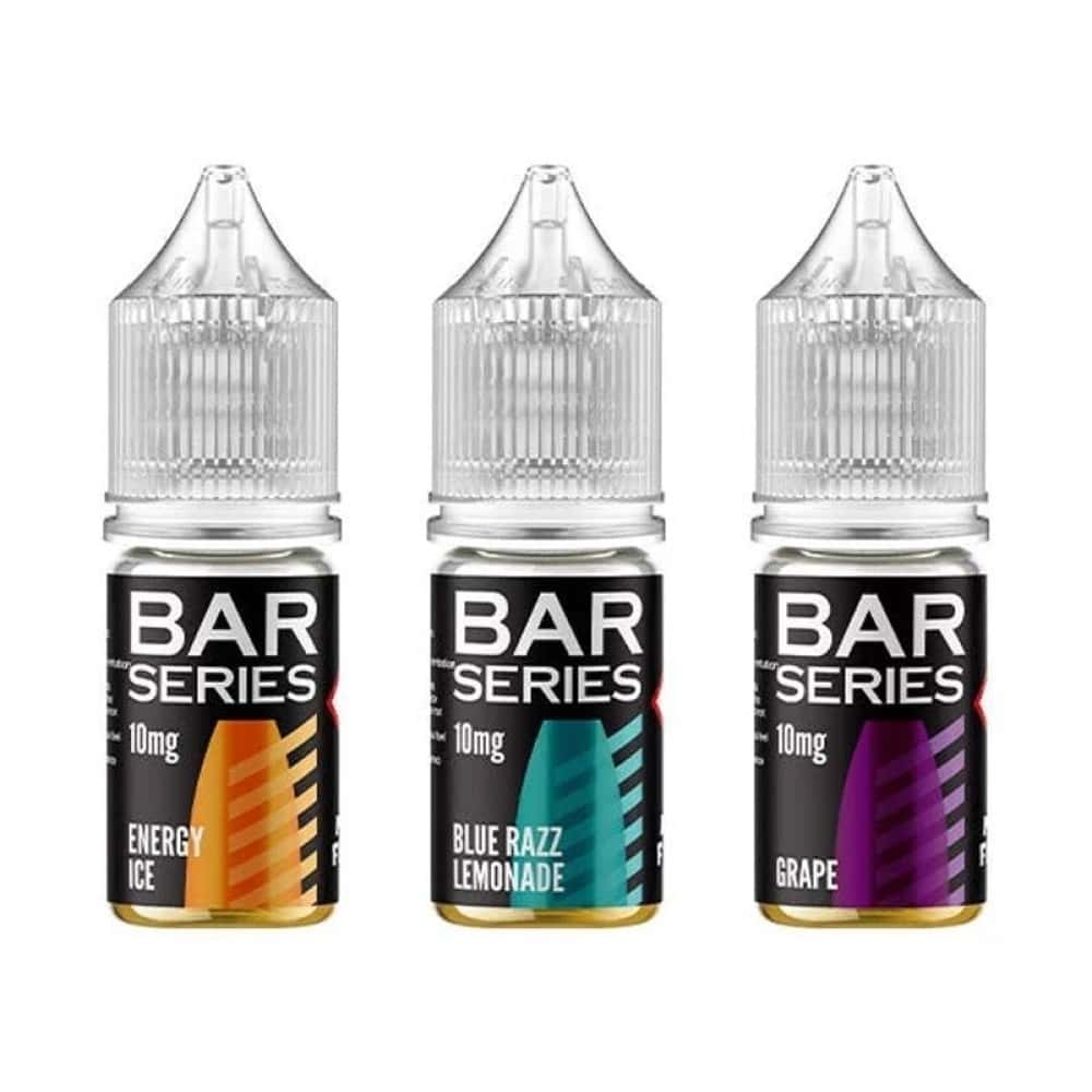 Bar Series E-Liquid Nic Salt 10ml- Pack of 10