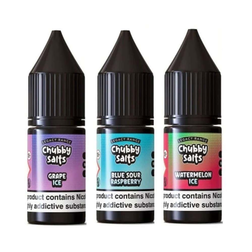 Chubby Salt E-liquids Nic Salts-10ml- Box of 10