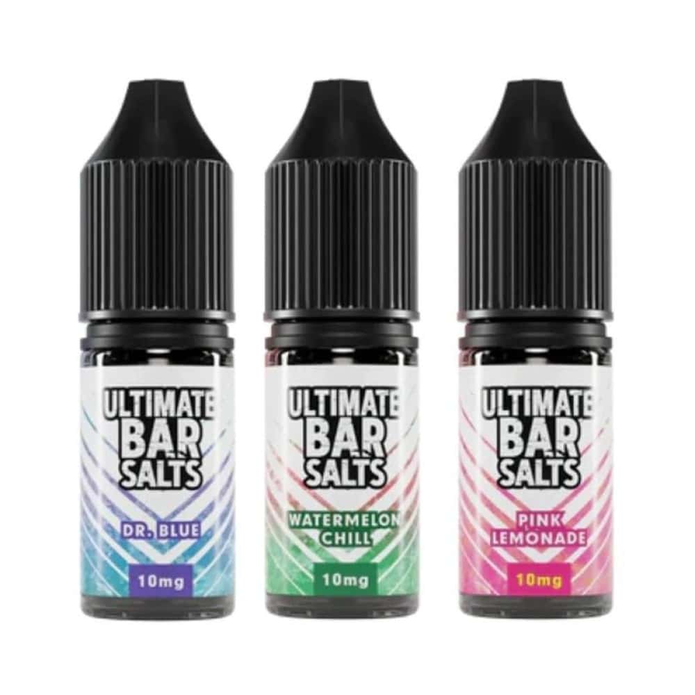 Ultimate Bar Salt E-liquids Nic Salts-10ml- Box of 10
