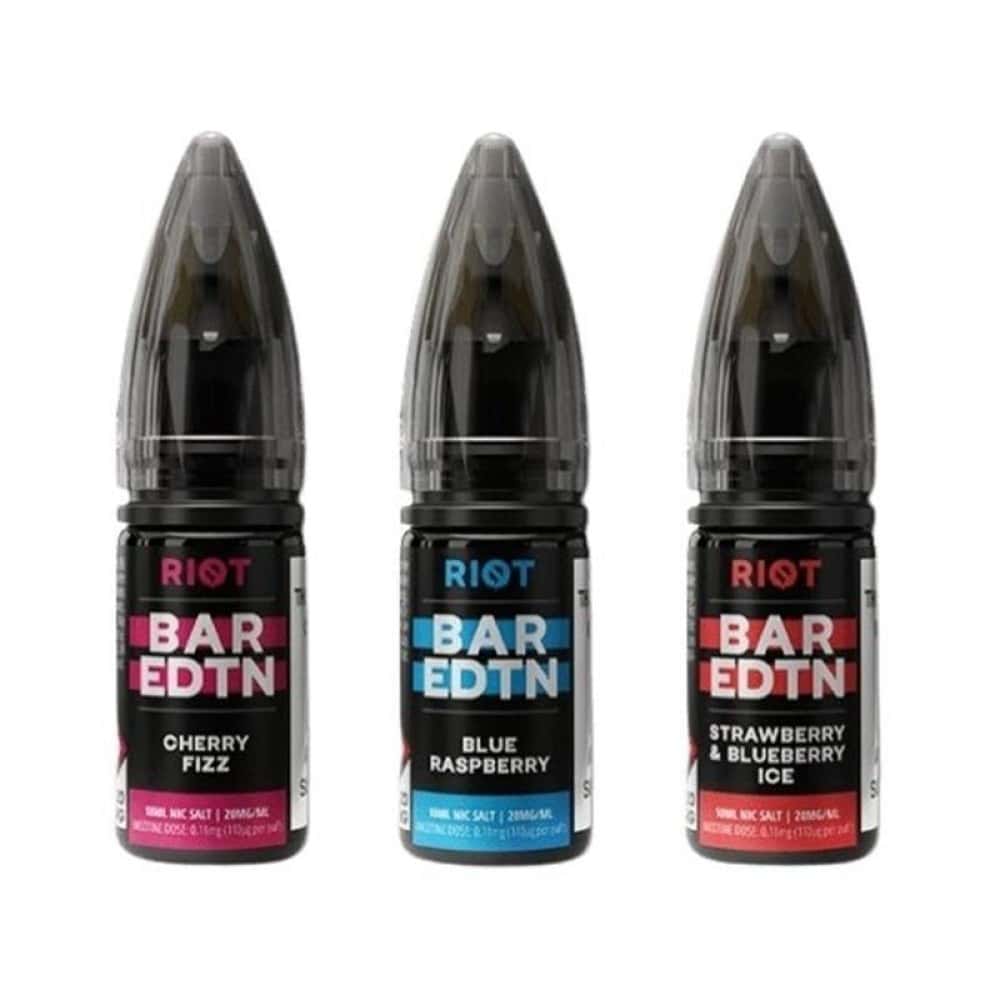 Riot Squad Bar Edition E-liquids Nic Salt 10ml- Box of 10