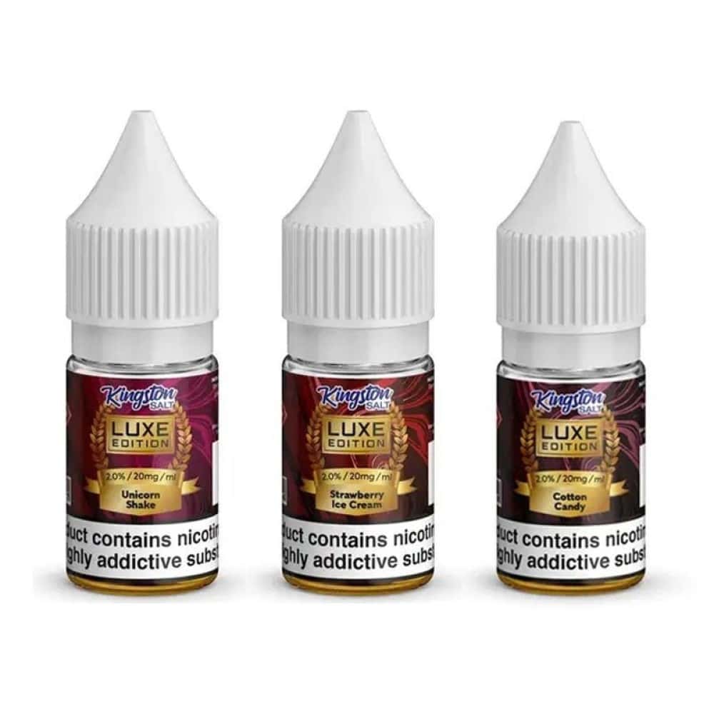 Kingston Salt Luxe Edition E-Liquids Nic Salt-10ml- Box of 10