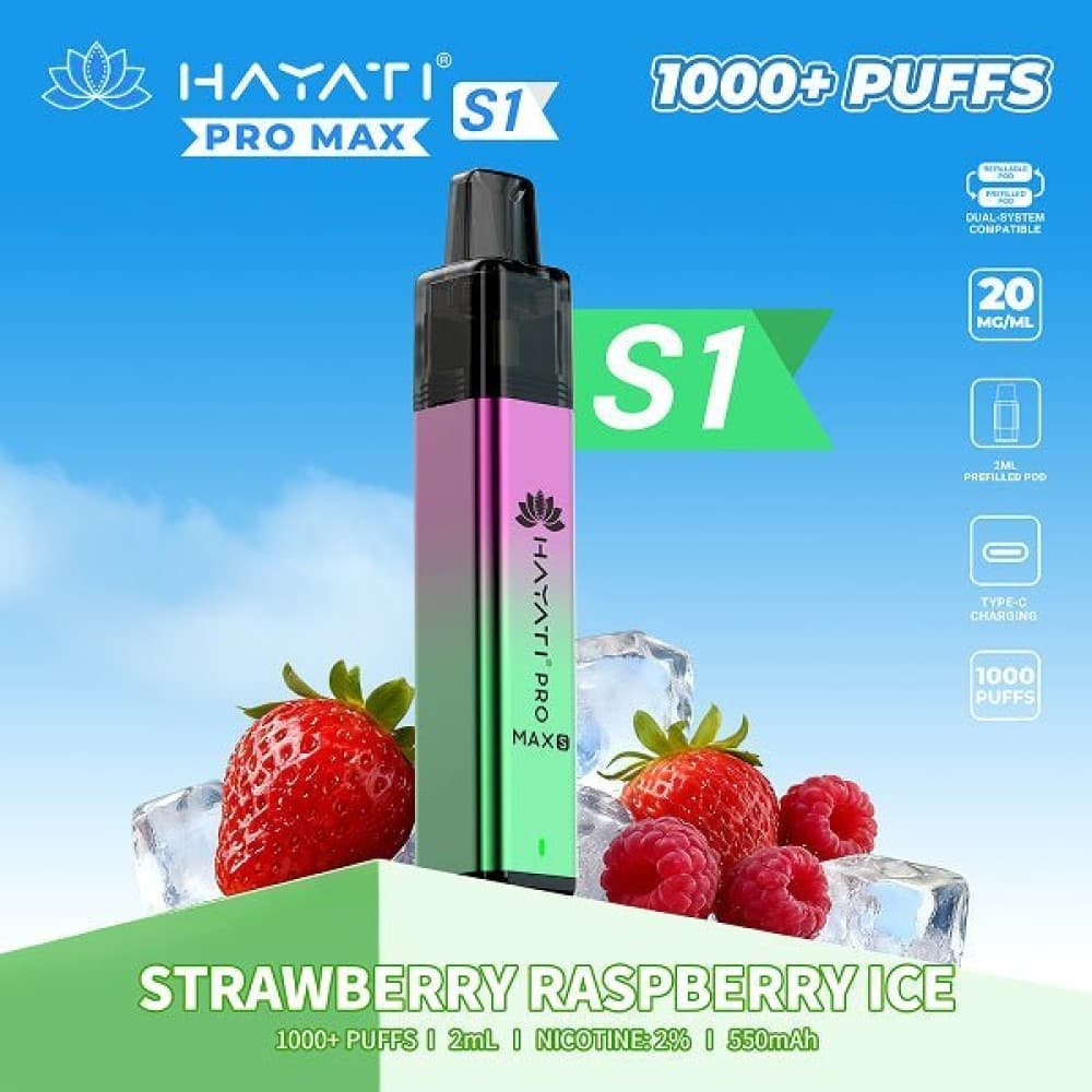 Hayati Pro Max S1 Vape Kit Box of 10
