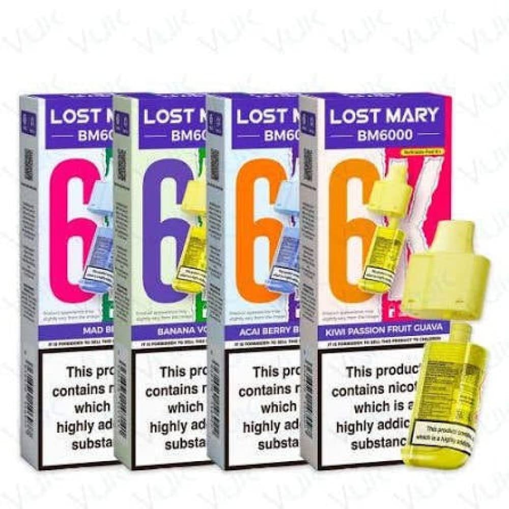 Lost Mary BM6000 Prefilled Pods - Box of 5