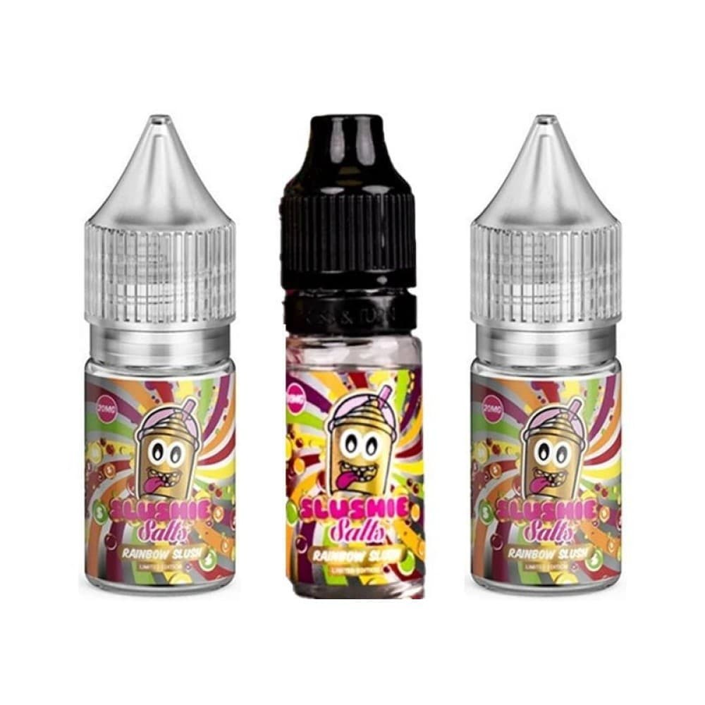 Rainbow Slush Nic Salt E Liquid 10ml By Slushie Salts | 3 Pack | Wolfvapes