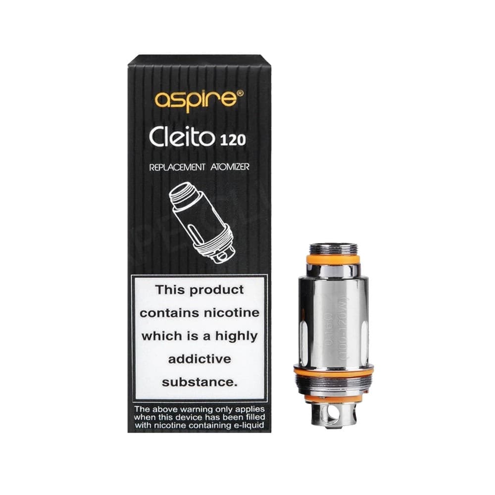 Aspire Cleito 120 Coil Single Coil | Aspire Cleito 120 Coil is a Maxi-watt | Wolfvapes