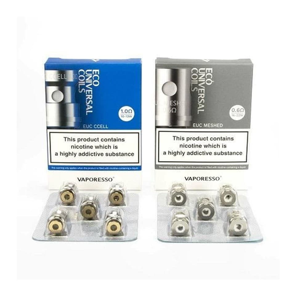 Authentic Vaporesso EUC Meshed Coils | 5 Pack | Wolfvapes