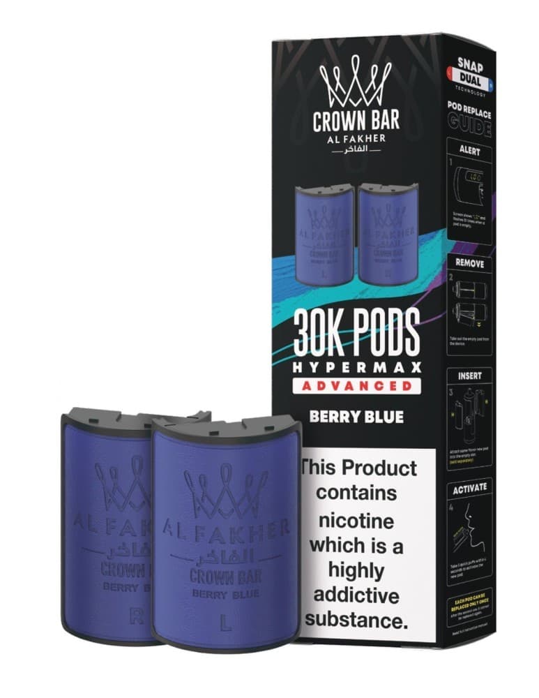 Al Fakher 30k Hypermax Refill Replacement Pods Pack of 5