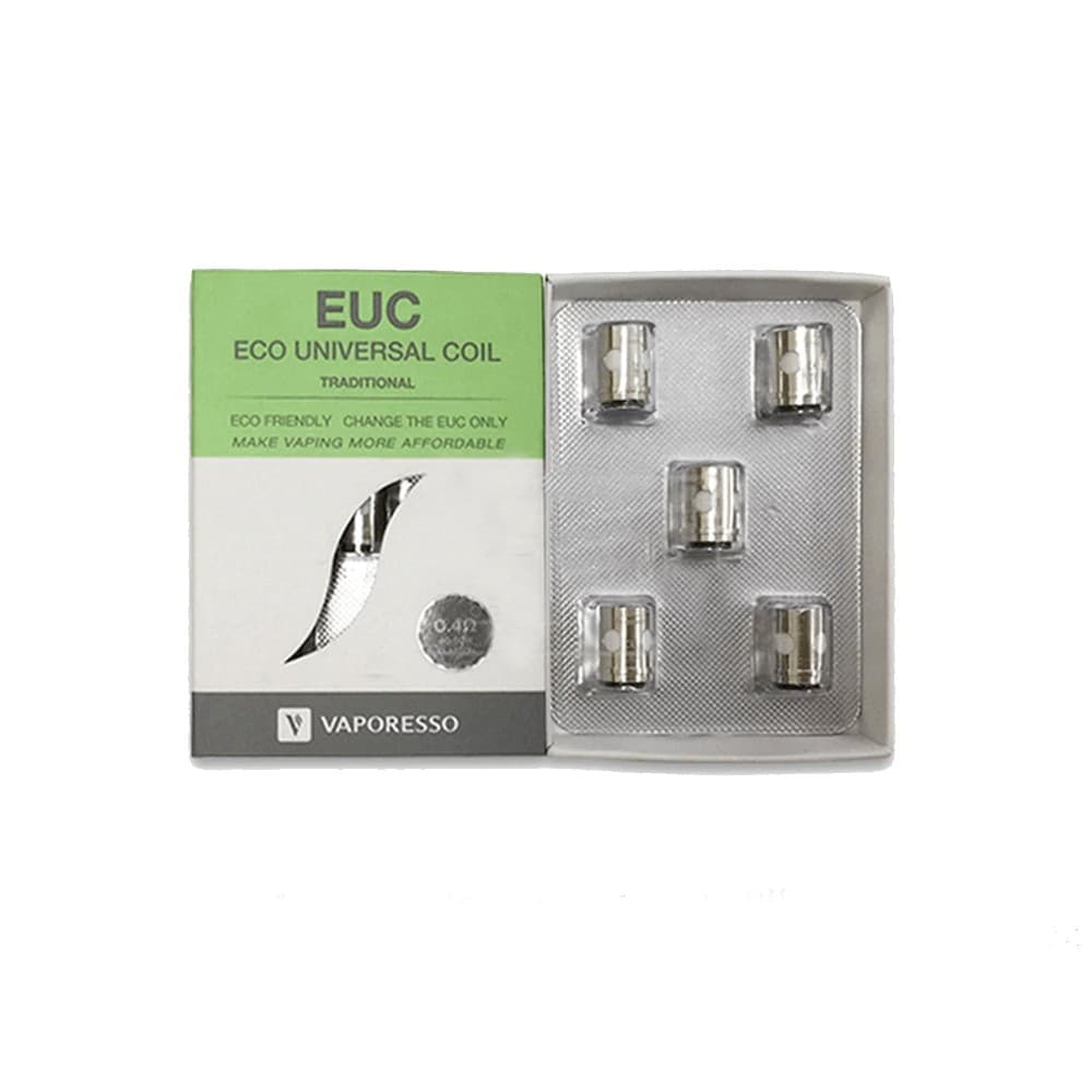 VAPORESSO Traditional EUC 0.4 Ohm Coils | 5 Pack | Wolfvapes