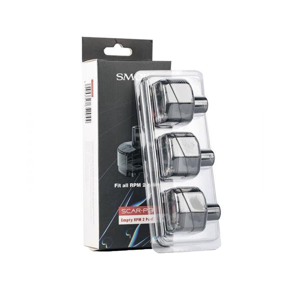 SMOK SCAR P3 Replacement Empty RPM Vape Pods | 3 Pack | Wolfvapes