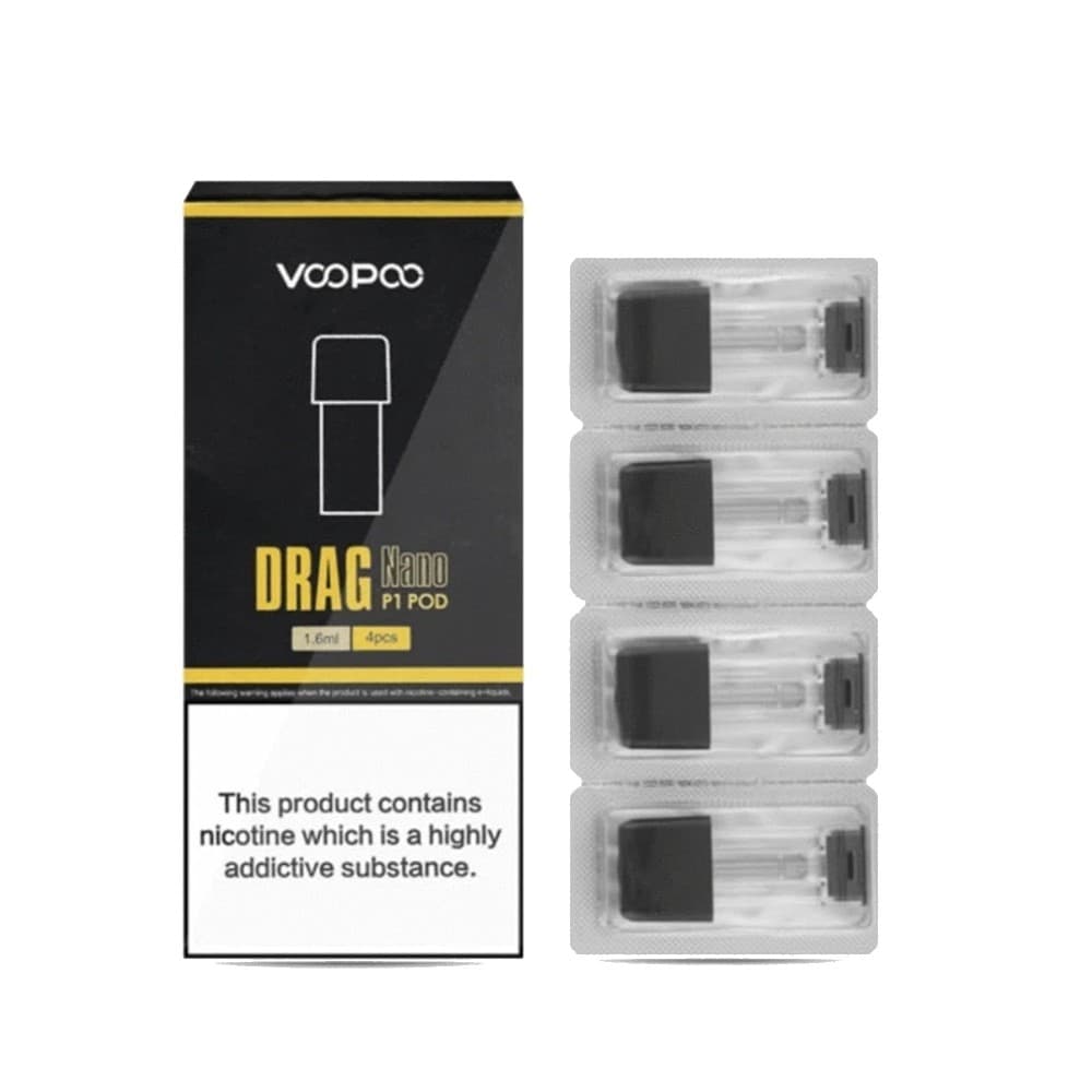 Voopoo Drag Nano Replacement Pod | 4 Pack | Wolfvapes