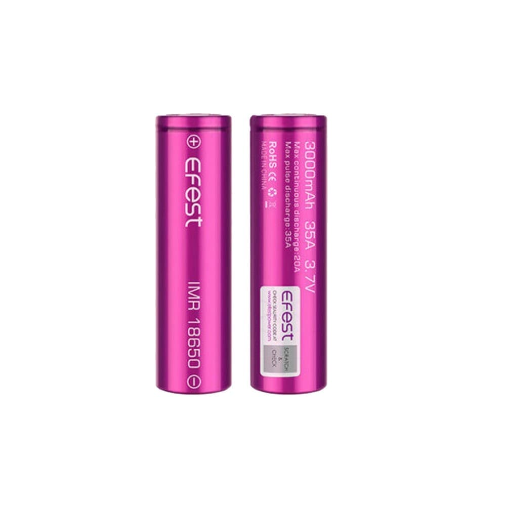 Efest 18650 Battery 3000mAh | 35A | Wolfvapes