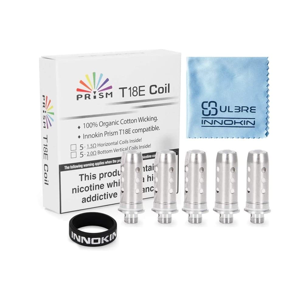 Innokin 5 Pcs Endura Prism T18E Replacement Coil | Innokin Prism | Wolfvapes