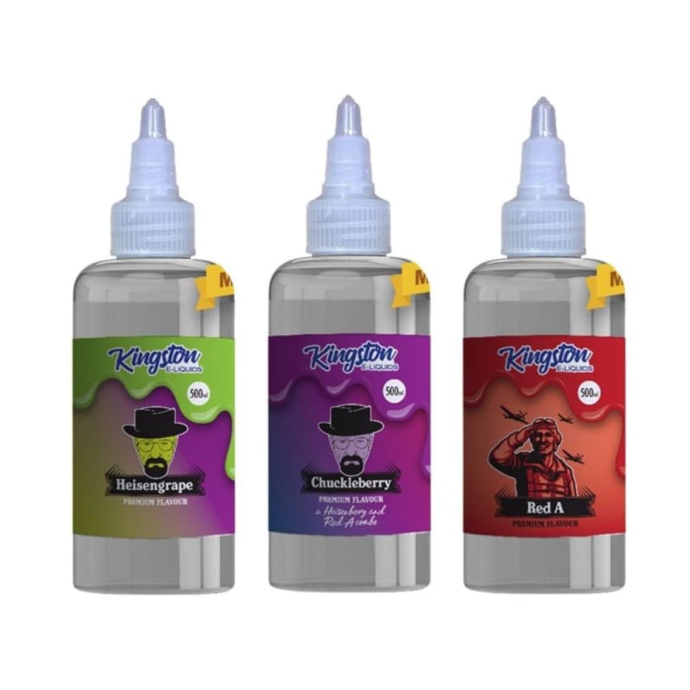 Kingston E-liquids Zingberry Range 500ml Shortfill