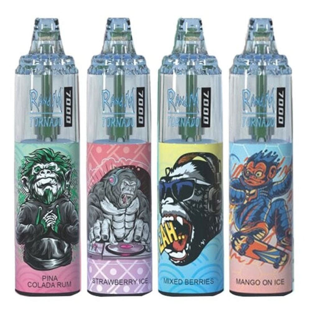 0% R & M 7000 Vape Puff Pod Device