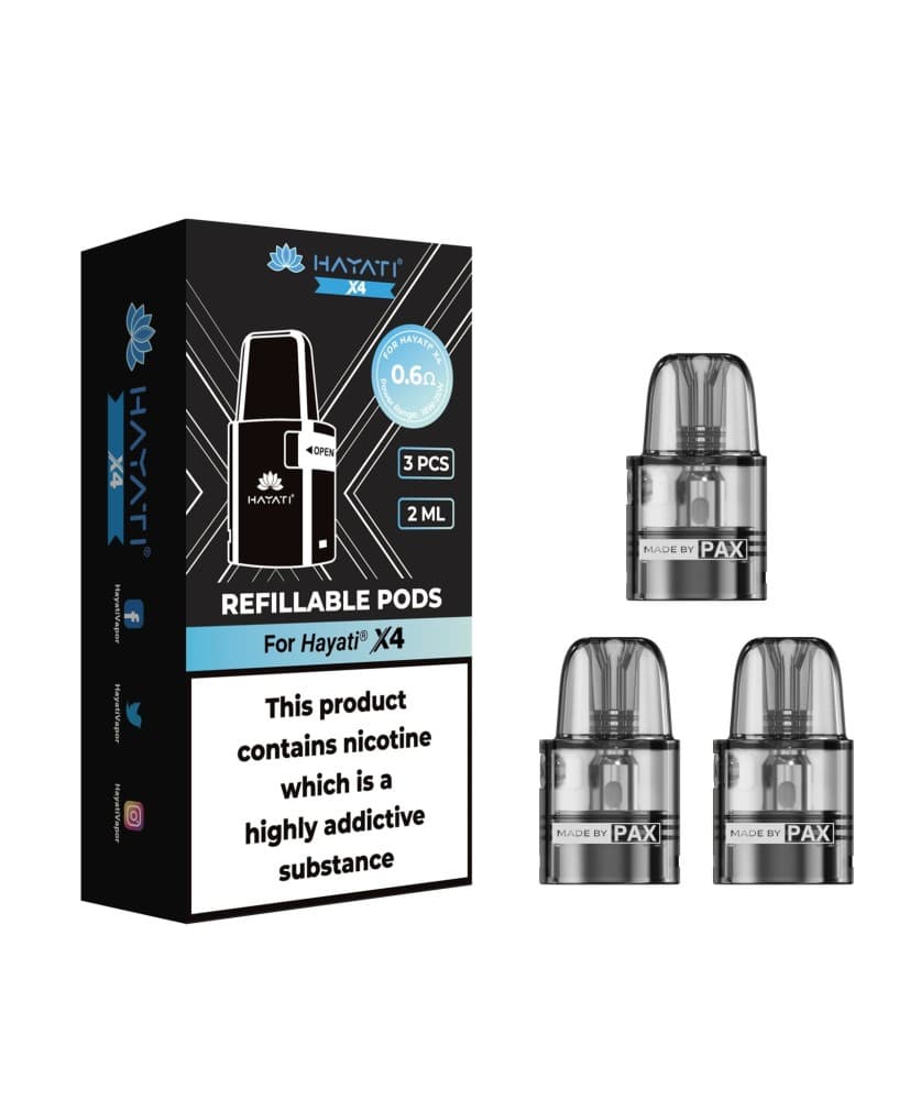 Hayati X4 Replacemement Cartridges Pods