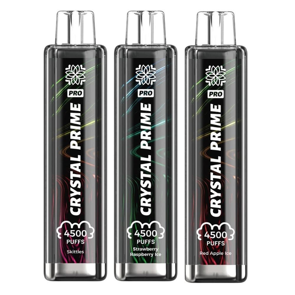 Crystal Prime PRO 4500 Prefilled Vape Kit Box of 10