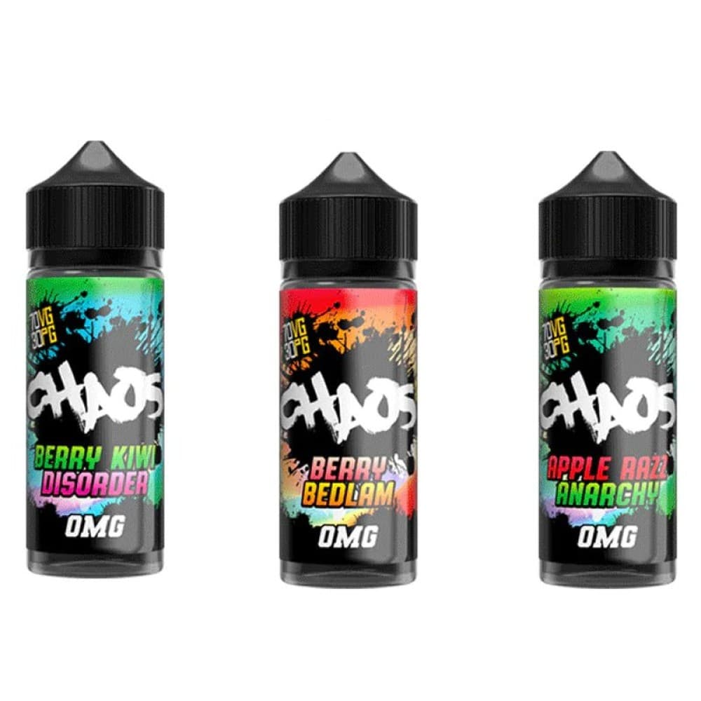 Chaos Shortfill 100ml E-Liquid | 0mg | Wolfvapes
