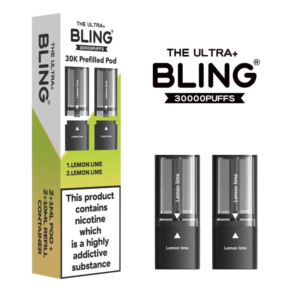  Lemon Lime The Bling Ultra Plus 30k Replacement Pods