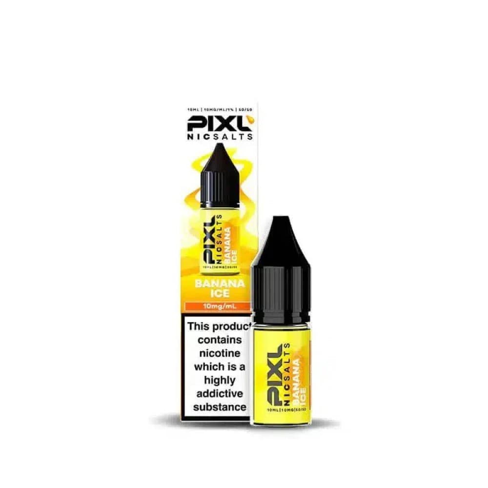  Banana Ice / 10mg PIXL Nic Salt 10ml E-Liquids Box of 10