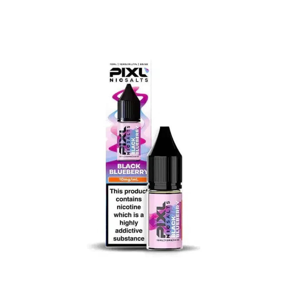  Black Blueberry / 10mg PIXL Nic Salt 10ml E-Liquids Box of 10
