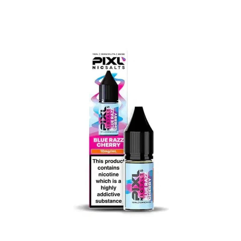  Blue Razz Cherry / 10mg PIXL Nic Salt 10ml E-Liquids Box of 10